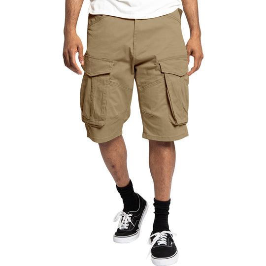 Herren nan robuste Cargoshorts mit großen Klappentaschen und lockerer Passform EB