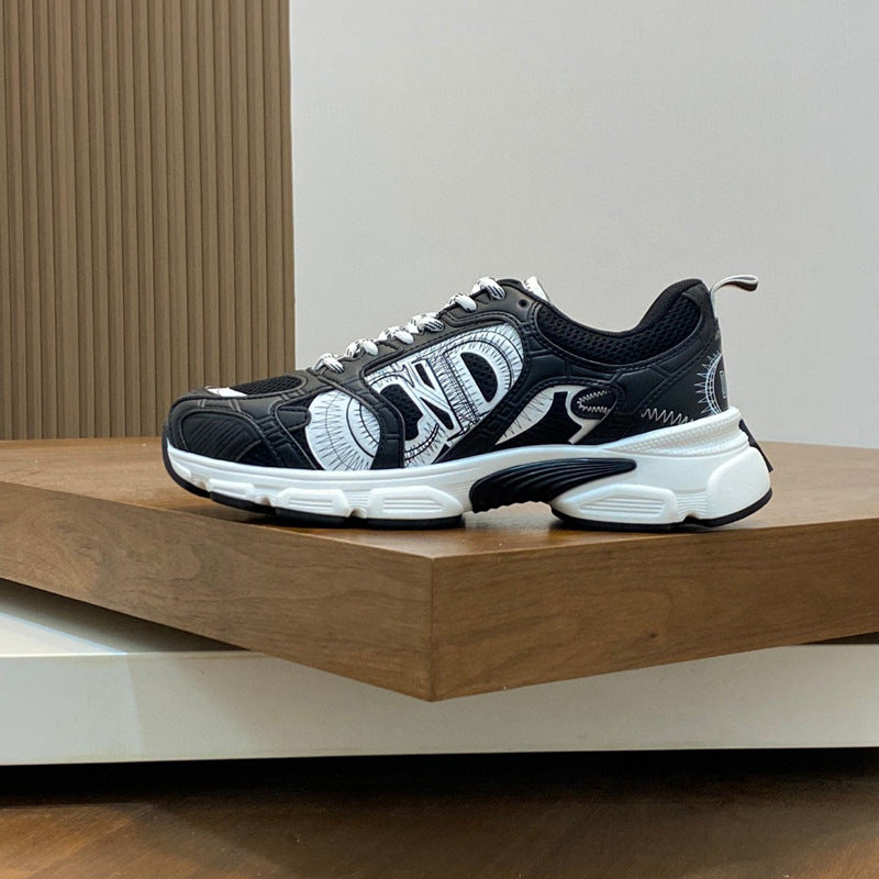 Damen Sportliche Sneakers mit innovativem Design und atmungsaktiver Oberflächenstruktur EB
