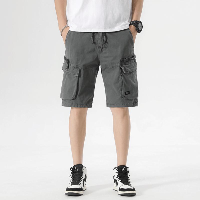 Herren Cargoshorts mit praktischen Taschen und elastischem Bund EB