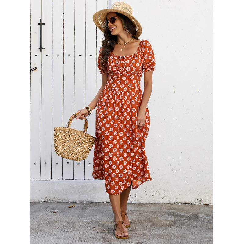 Damen Maxikleid im luftigen Boho-Stil EB