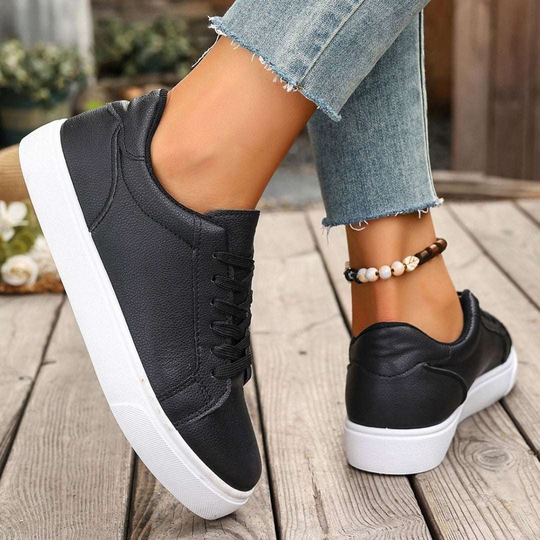 Damen Elegante und bequeme Sneaker mit dämpfender Sohle EB