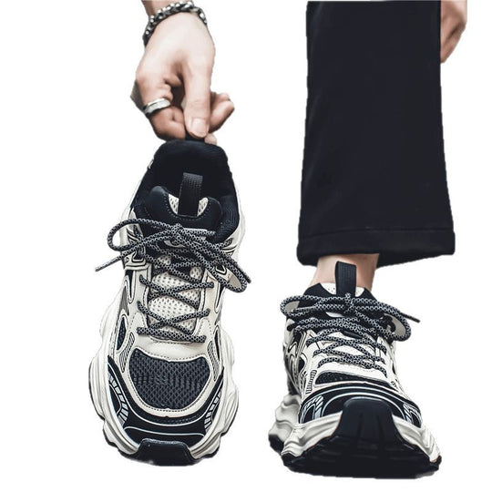 Damen Sportliche Laufschuhe mit atmungsaktiven Mesh-Obermaterial und dämpfender Sohle EB