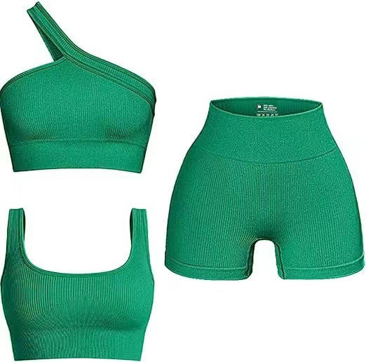 Damen Sport-BH und Shorts Set EB