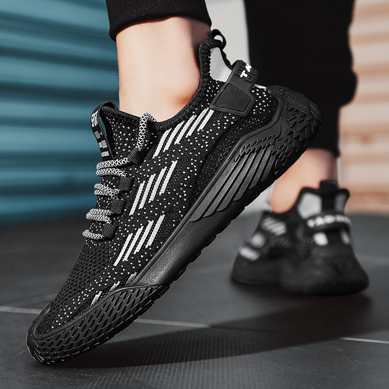 Damen sportive und atmungsaktive Laufschuhe mit flexibler Sohle EB
