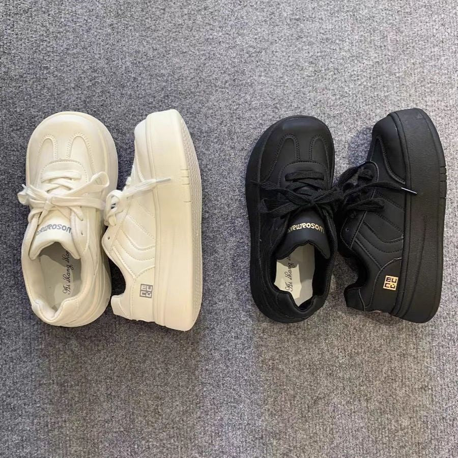 Damen lässige Sneakers mit rutschfester Sohle und gepolstertem Innenfutter EB