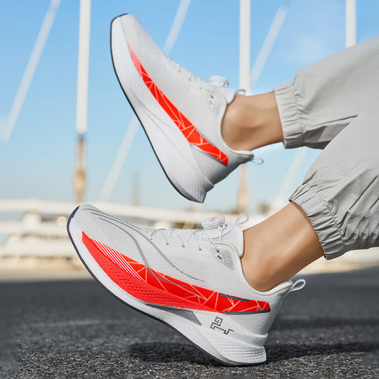Unisex reaktive Laufsneaker mit BOA-Verschluss, gestricktem Komfortoberteil und rocker-Plateau-Zwischensohle EB