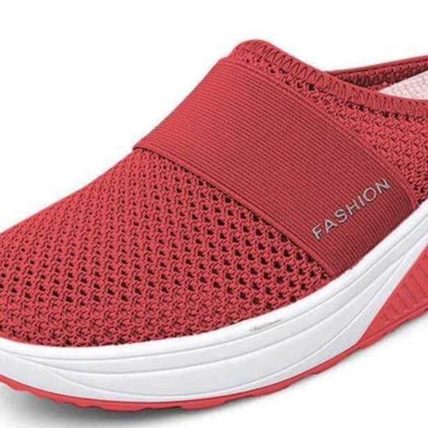 Damen Atmungsaktive Komfort Clogs mit innovativem Dämpfungssystem EB