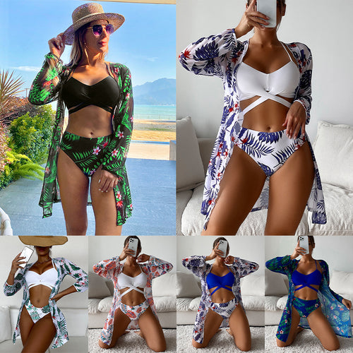 Damen Bikiniset mit hitzebeständigem und atmungsaktivem Oberteil EB
