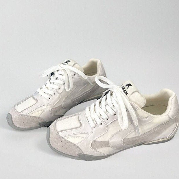 Damen Sportliche Sneaker mit atmungsaktiven Obermaterial und dämpfender Sohle EB