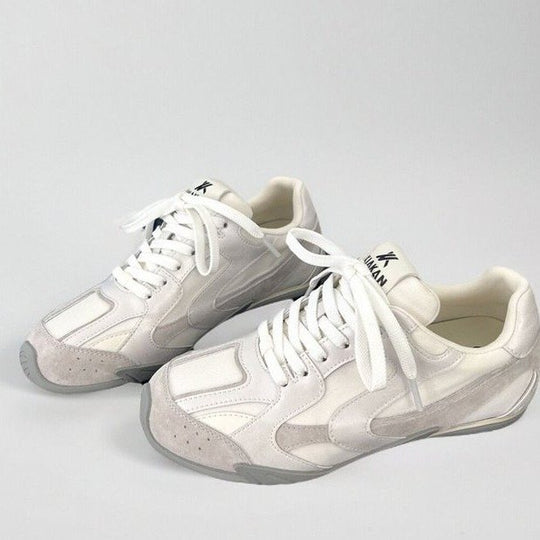 Damen Sportliche Sneaker mit atmungsaktiven Obermaterial und dämpfender Sohle EB