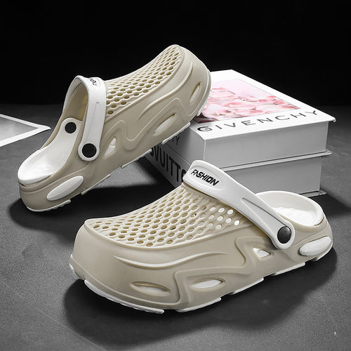 Herren Atmungsaktive Clogs mit verstellbarem Riemen EB