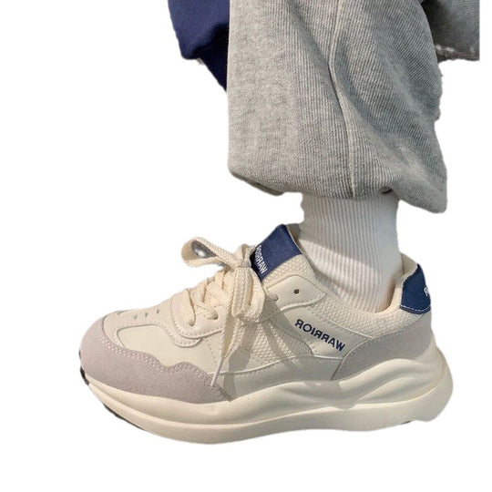 Damen Sportliche Chunky Sneakers mit gepolsterter Innensohle und atmungsaktivem Obermaterial EB
