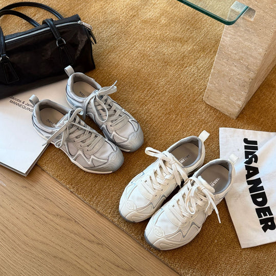 Damen Sportliche Sneaker mit atmungsaktiver und dämpfender Sohlenkonstruktion EB
