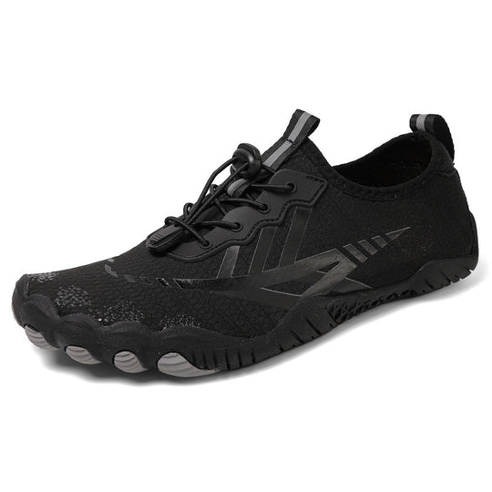 Unisex nan ultraleichte Aquaschuhe mit zehennahem Flexprofil, rutschfester Gummilaufsohle und Schnellzugverschluss EB