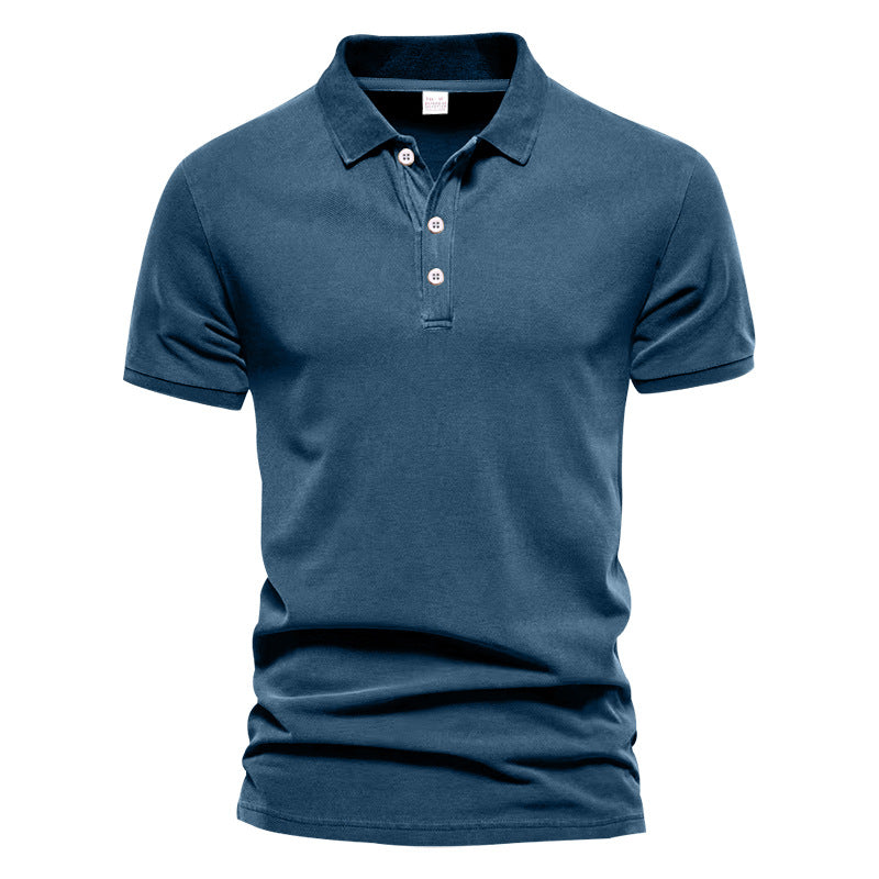 Herren Poloshirt aus atmungsaktivem Baumwollmix mit feuchtigkeitsregulierenden Eigenschaften EB