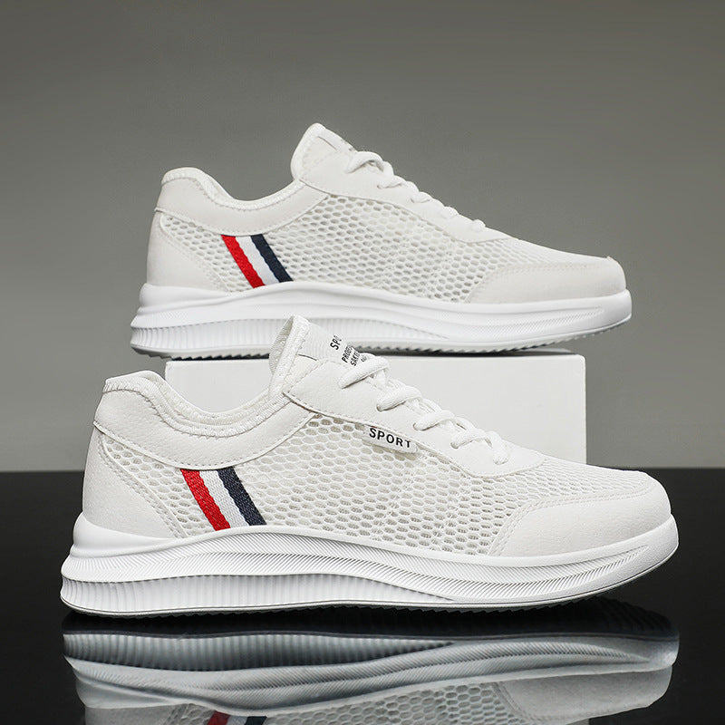 Damen Sportliche Mesh-Sneaker mit rutschfester Sohle und atmungsaktivem Obermaterial EB