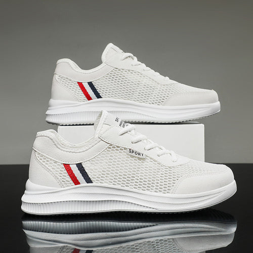 Damen Sportliche Mesh-Sneaker mit rutschfester Sohle und atmungsaktivem Obermaterial EB