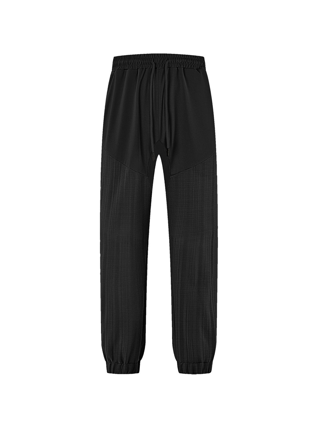 Damen sportliche Jogginghose mit elastischem Bund und strukturiertem Design EB