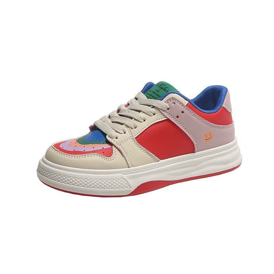Damen Bunte Lifestyle Sneakers mit einzigartigem Design und gepolsterter Sohle EB