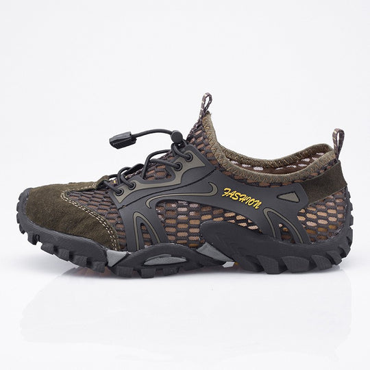 Damen Sportliche Aktiv-Schuhe mit atmungsaktivem Mesh und strapazierfähiger Sohle EB