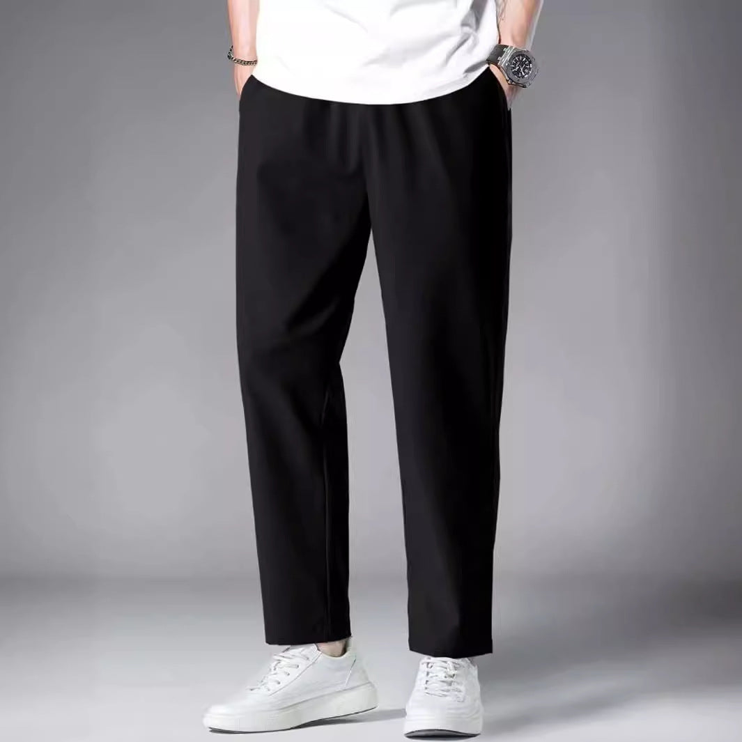 Herren elegante Relaxed-Fit Hose EB