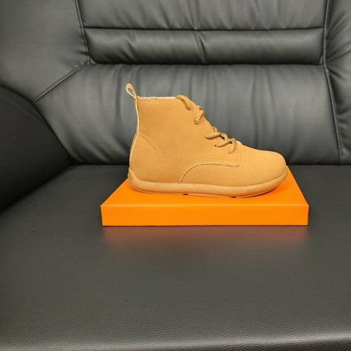 Damen Komfortable Ankle Boots aus hochwertigem Mikrovelours mit rutschfester Sohle EB
