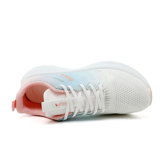 Damen Sportliche und leichte Sneakers mit atmungsaktivem Mesh-Obermaterial EB
