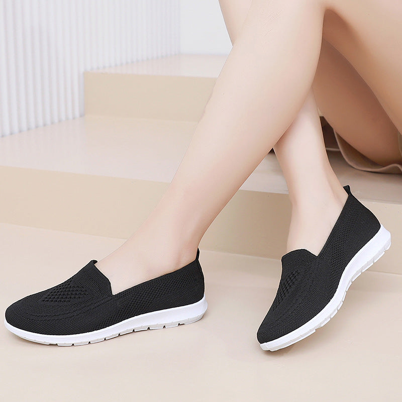 Damen Leichte und atmungsaktive Slip-On Schuhe EB