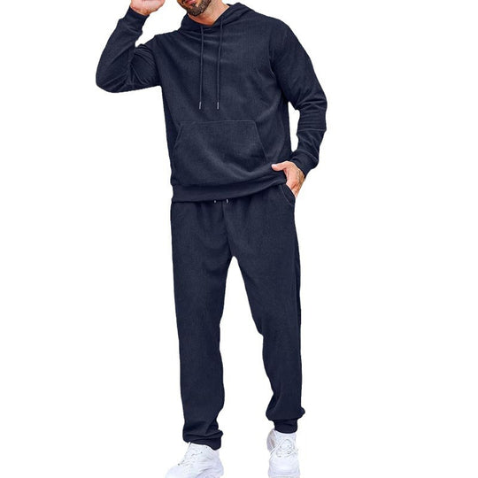 Herren Kapuzenpullover und Jogginghose Set EB