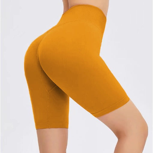 Damen Hochgeschnittene Sport-Bermudas mit Formgebung EB