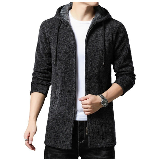 Herren urbane Freizeitjacke mit Kapuze EB