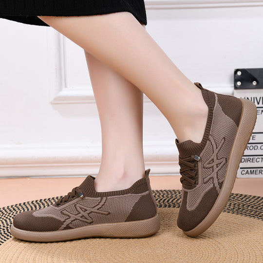Damen Freizeit Sneaker mit elastischem Einschlupf EB