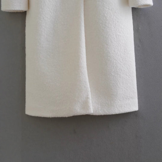Damen oversize Wollmantel EB