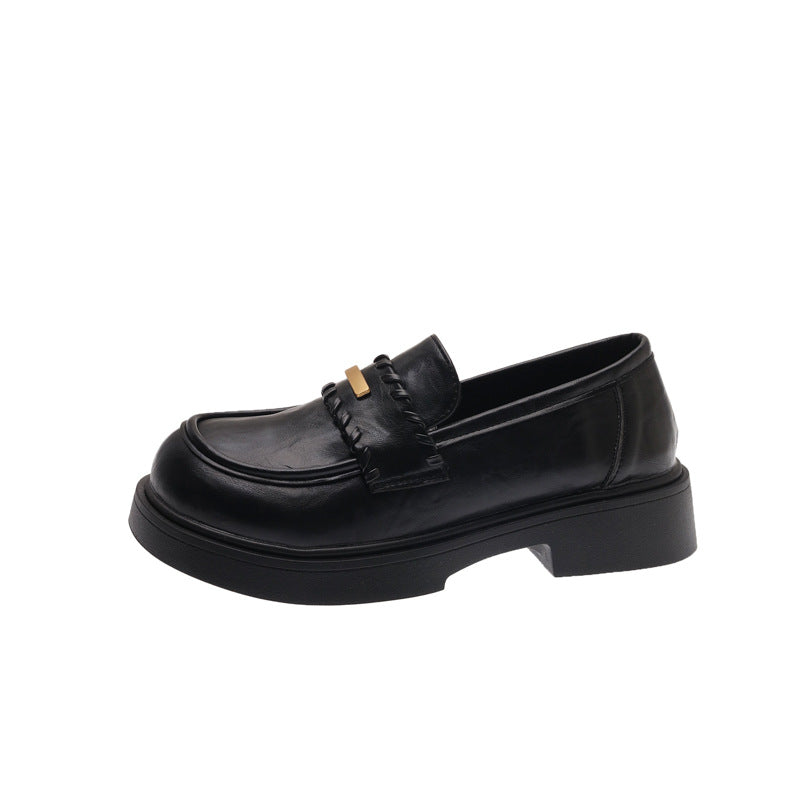 Damen Loafers mit komfortabler Sohle und modischem Riemen EB