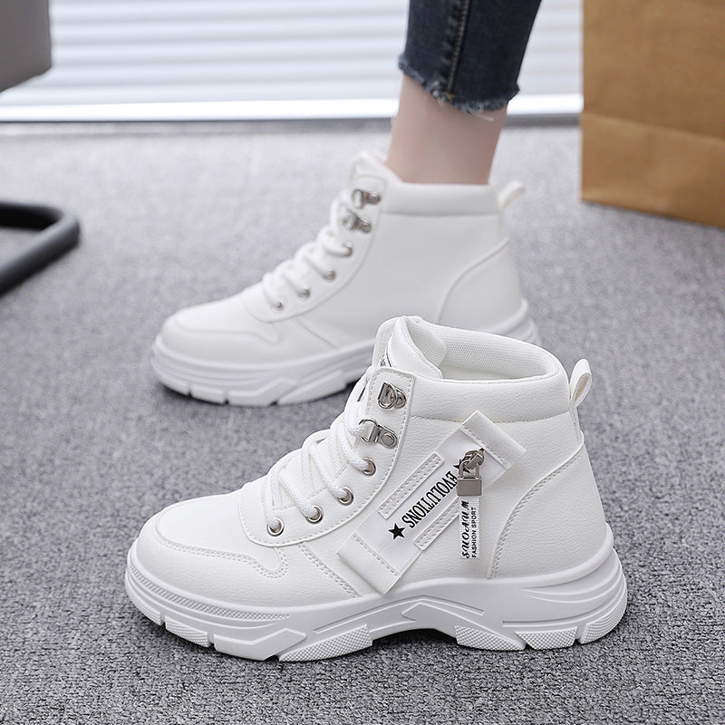 Damen High-Top Sneakers mit robustem Profil und modischem Design EB