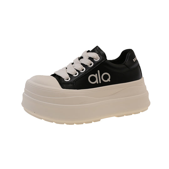Damen Plattform Sneaker mit großzügiger Sohle und atmungsaktivem Obermaterial EB