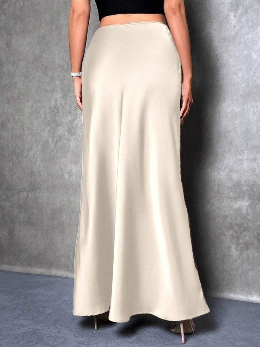 Damen Maxirock mit fließendem Schnitt und elegantem Fall EB