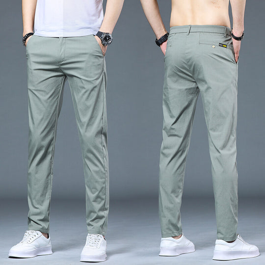 Herren luftige Freizeithosen im modernen Slim-Fit Design EB