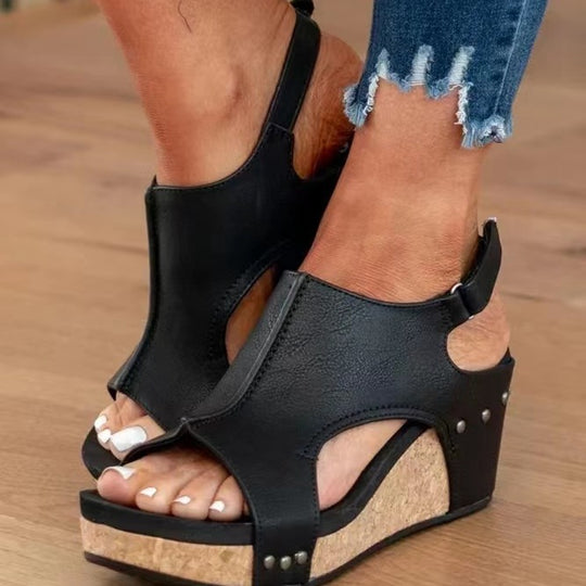 Damen Sandalen mit anatomisch geformtem Korkfußbett EB