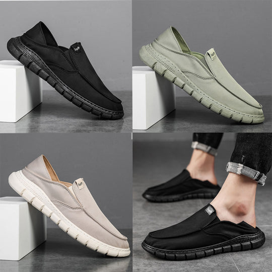 Damen Bequeme Slip-On Schuhe EB