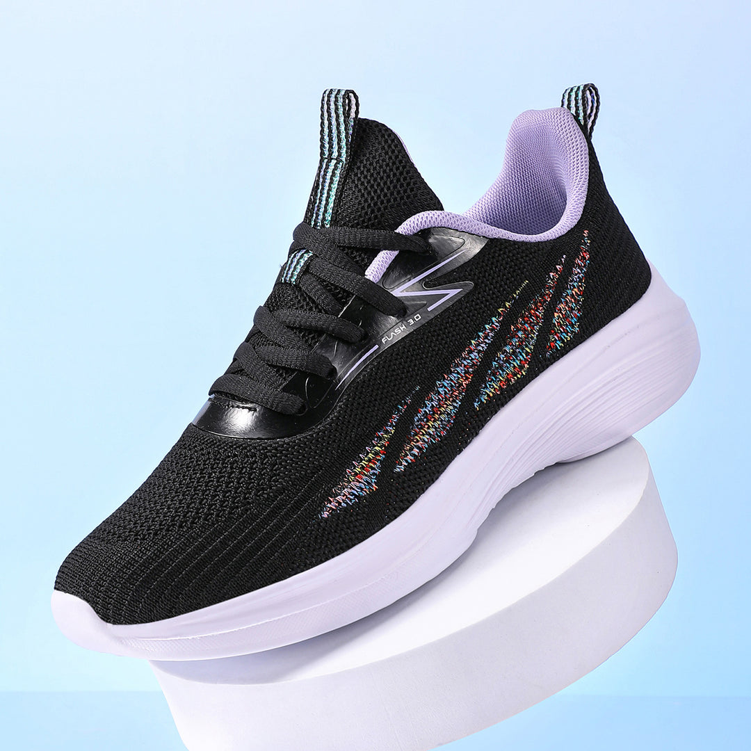Damen Hochleistungs-Laufschuhe mit atmungsaktivem Mesh-Obermaterial und federleichter Dämpfung EB