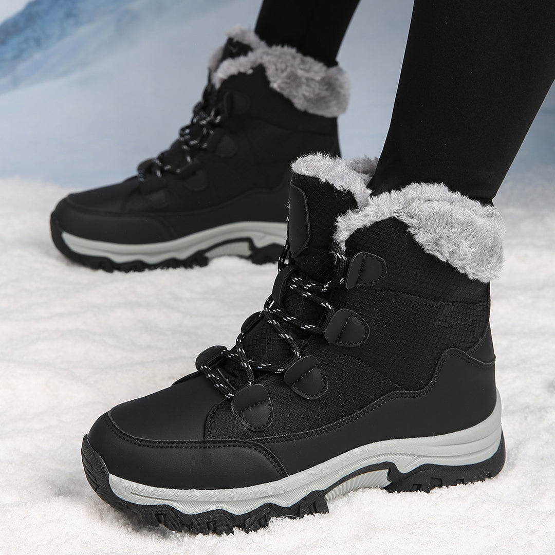 Damen Thermo-Winterstiefel mit isolierendem Futter und rutschfester Sohle EB