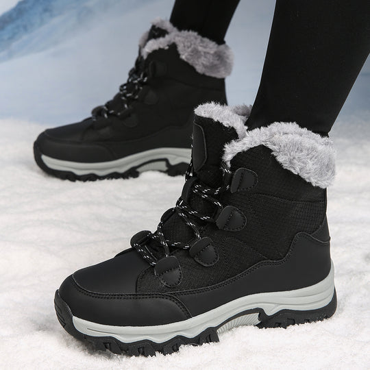 Damen Thermo-Winterstiefel mit isolierendem Futter und rutschfester Sohle EB