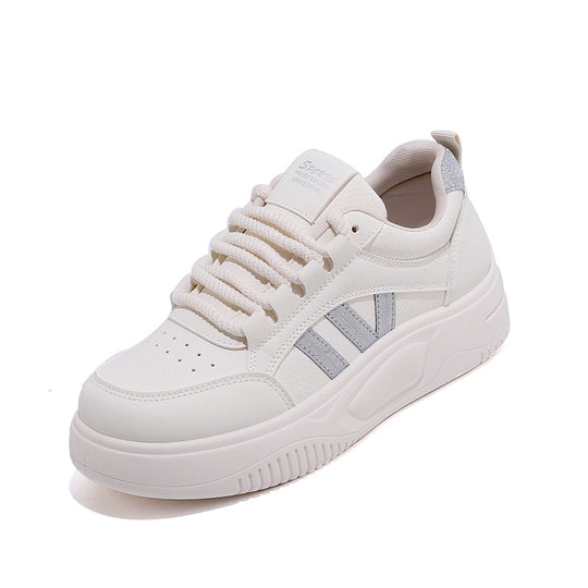 Damen Sportliche Sneaker mit gepolsterter Sohle und modischem Obermaterial EB
