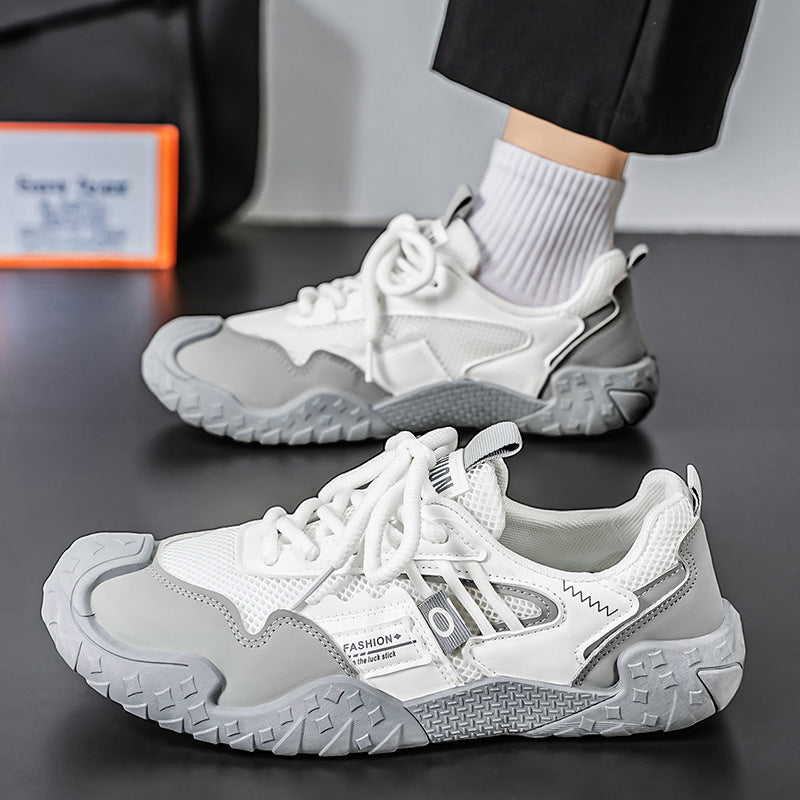 Damen Modische Sport-Sneaker mit atmungsaktiver Mesh-Konstruktion EB