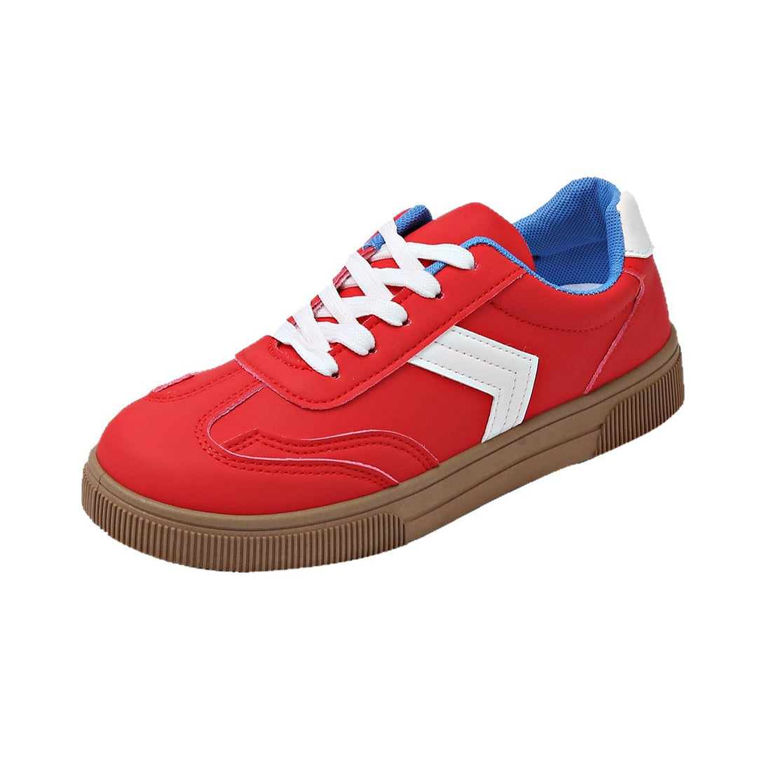 Damen Bequeme Freizeitsneaker mit trendigem Obermaterial EB