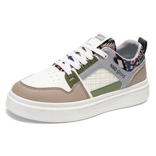 Damen modische Sneakers mit robustem Design und vielseitigen Akzenten EB