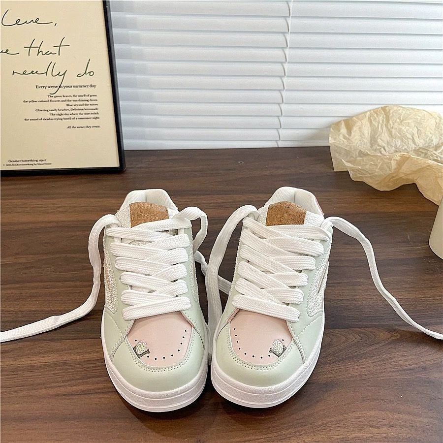 Damen Sneaker mit floralem Design und innovativer Polsterung EB