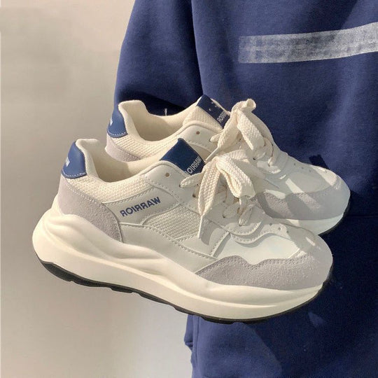 Damen Sportliche Chunky Sneakers mit gepolsterter Innensohle und atmungsaktivem Obermaterial EB