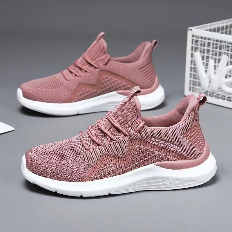 Damen Atmungsaktive Sneaker mit Mesh-Obermaterial EB